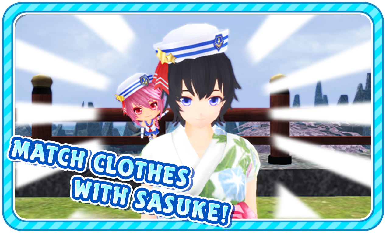 Match clothes with Sasuke!