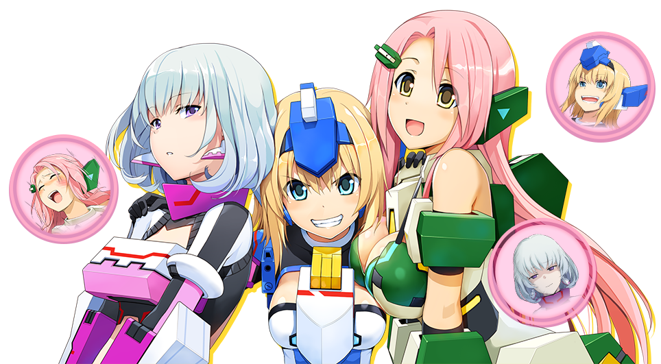Introducing the 3 Sisters! Asuka, Chihiro, and Matoi.